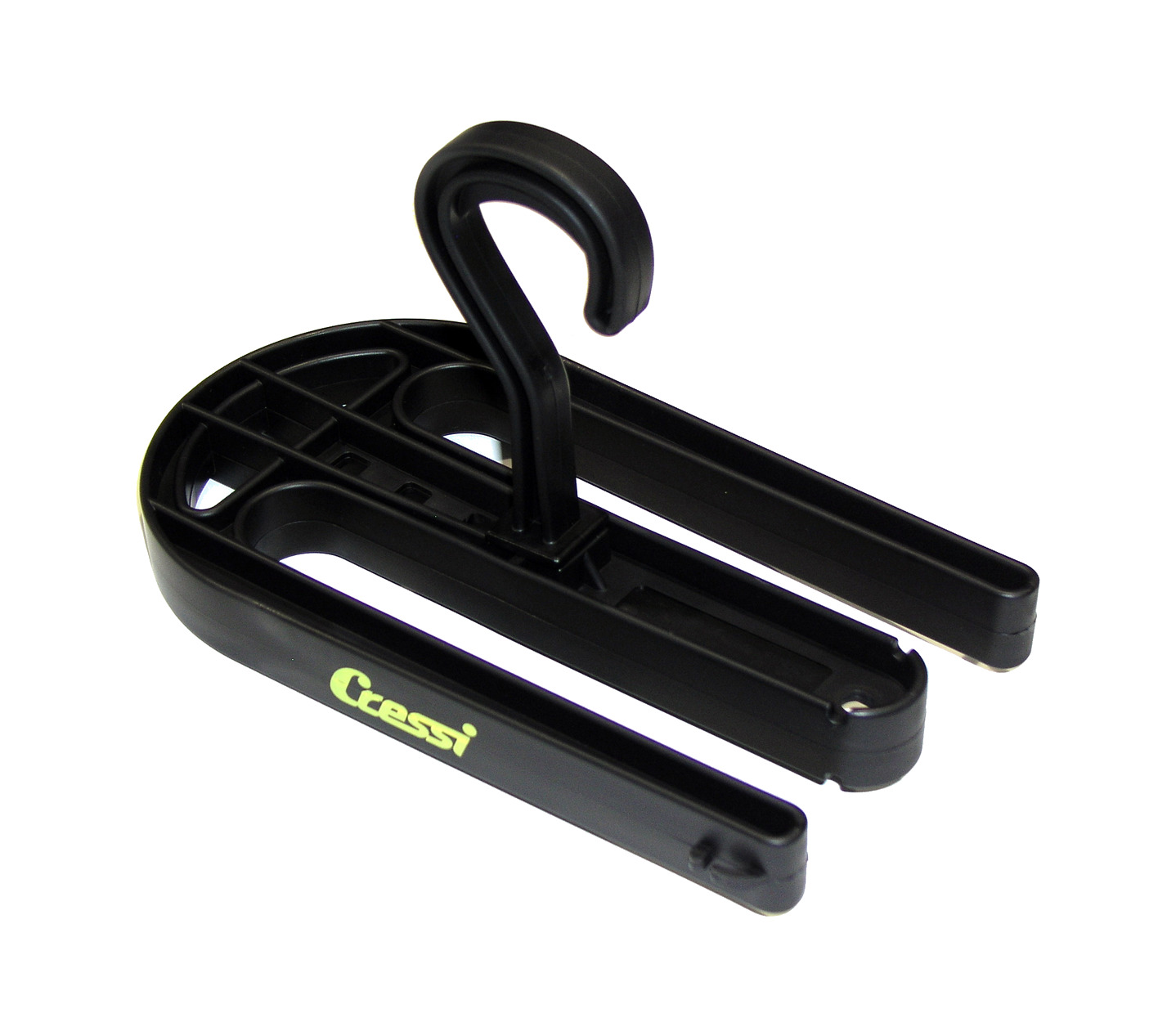 percha para traje seco de bota rígida cressi - accesorio de buceo para colgar trajes secos de forma cómoda y segura